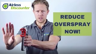 Reducing Overspray  Tips and Tricks with Airless Discounter Part 1 [upl. by Samtsirhc552]