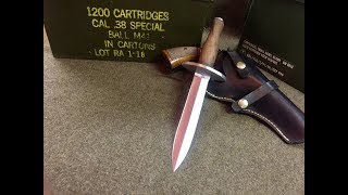 Making a FairbairnSykes Style Dagger [upl. by Aiclid817]