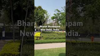 Bharat Mandapam Pragati Maidan Delhi 🇮🇳 India vlog bharatmandapam [upl. by Kulseth87]