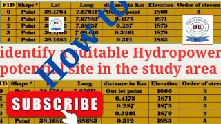 how to identify a suitable site in the study area [upl. by Odlanir]