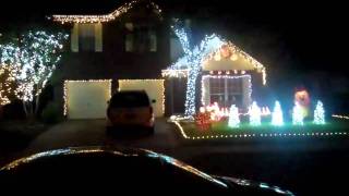 Christmas Light show Round Rock Tx 2011 [upl. by Keslie578]