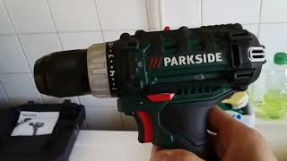 perceuse visseuse parkside 20 Volt LIDL Aperçu et Avis [upl. by Assenat]