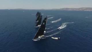 52 Super Series 2016  Puerto Portals  Race 5 Timelapse [upl. by Onairda]