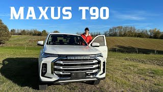 MAXUS T90 il primo pickup 100 elettrico in ITALIA [upl. by Ramsdell]