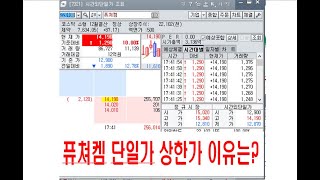 퓨쳐켐 단일가 상한가 달성 급등 이유는 퓨쳐켐 기술수출 급등주 [upl. by Nemrak]