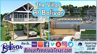 The Villas At Bolivar New Development On The Upper Texas Coast [upl. by Erdnoed]