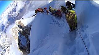 HILLARY STEP  FULL VIDEO  Everest 2023 [upl. by Gronseth]