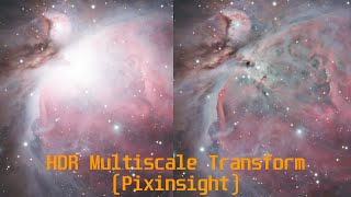 Finding the hidden structures in your astrophotos HDR Multiscale Transform Pixinsight [upl. by Madelle]