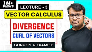 Divergence and Curl of vector field  Irrotational amp Solenoidal vector [upl. by Alletneuq322]