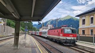 Einfahrt des SonderSchnellzug 16066 am 13072024 in Bad Gastein [upl. by Adorl]