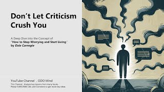 Don’t Let Criticism Crush You [upl. by Mel]