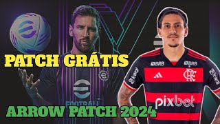 PATCH GRÁTIS PARA PES 2018 NO XBOX 360 ARROW PATCH 2024 [upl. by Willie]