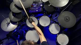 Midnight Mover Drum Cover Roland TD30 [upl. by Chloras]