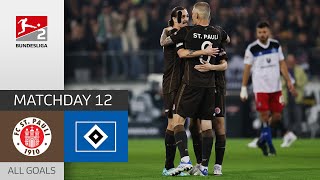 Pauli wins Derby  FC St Pauli  Hamburger SV 30  All Goals  Matchday 12 – Bundesliga 2  2223 [upl. by Caravette]