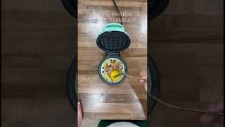 This Dash waffle maker is even better for eggs🙌🏼 amazon dash amazonfinds amazonmusthave [upl. by Nehepts448]