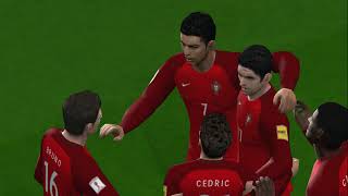 PES 2018 PS2 Cristiano Ronaldo Free Kick Goal vs Spain Similar [upl. by Eblehs]