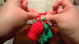 Patons Ornamental Bells knit  4 Finishing [upl. by Leunamne463]