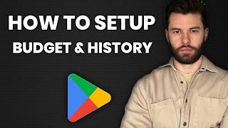 How To Setup Budget amp History On Play Store [upl. by Ahcsat]