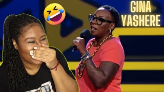 American Reacts Gina Yashere [upl. by Lindemann]