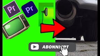 Adobe Premiere Pro  Greenscreen UltraKey Tutorial Greenscreen Ultrakey German Deutsch [upl. by Frieder]