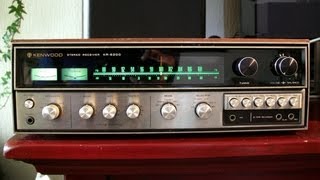 Kenwood KR6200 review test [upl. by Ahsimit867]