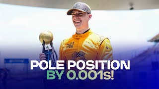 Pole Position by 0001s 🤯  Round 12 Shanghai EPrix Pole Lap [upl. by Gnoud]