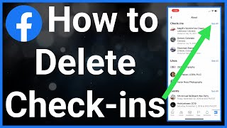 How To Delete CheckIns On Facebook [upl. by Devine178]