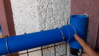 DIY PVC Fence  Dog Enclosure [upl. by Anairad]