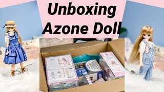 Unboxing Azone doll Pure Neemo 16 scale [upl. by Filomena]