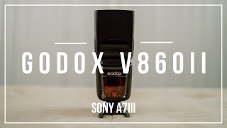 Testing the Godox V860ii For Sony A7iii [upl. by Lightfoot]