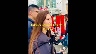 Taksim square Istanbul Turkey [upl. by Ellery]