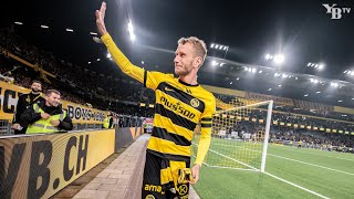 Fabian Lustenberger verabschiedet sich von den YBFans [upl. by Xilef]