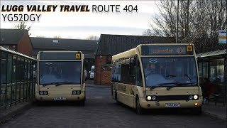 AT545 Hold Gears  YG52DGY  AT545 Optare Solo  Lugg Valley Travel 404 [upl. by Thorma]