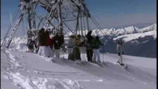 Les Arcs Aguille Rouge Glacier Off Piste [upl. by Lamraj328]