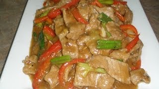 Beef in Oyster Sauce Recipe [upl. by Eba]