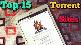 Best Torrent sites 2017  Top 15 Best Torrent Sites  Top 15 Most Active Torrent Sites  By Khalid [upl. by Schuler]