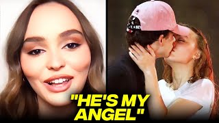 LilyRose Depp REVEALS How She Fell In Love With Timothée Chalamet [upl. by Machutte431]