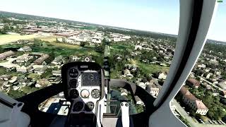 Helicopter Wesel vom Stadion Auesee Richtung Innenstadt und Autobahn A3 Richtung Oberhausen [upl. by Atlanta]