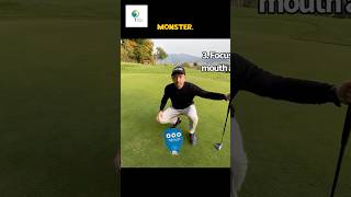 RELAX  to Master the 1m MONSTER 👿 improveyourgolf [upl. by Adlen]