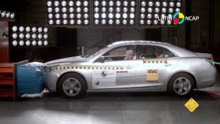 Chevrolet Malibu 10 airbags  Crash Test  Latin NCAP 2013 [upl. by Cadmarr]