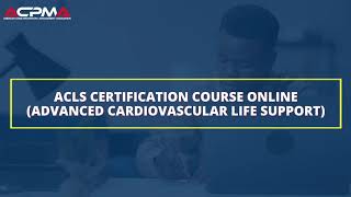 ACLS Certification Training Course Online [upl. by Ahders]