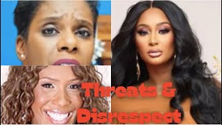 Melody disrespected by Tasha K Chanita Foster threatens legal paperwork [upl. by Huoh754]