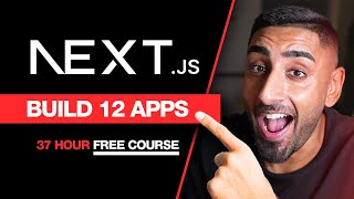 Nextjs 15 FullStack Course For Beginners 12 Apps in 37 Hours  2024 [upl. by Castora]