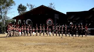 Yimchunger folks performing Metemneo festival song [upl. by Tirreg379]