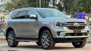 New Ford Everest 4x4  2024   20L Bi Turbo Luxury SUV 7Seaters  Review Exterior and Interior [upl. by Gunn]