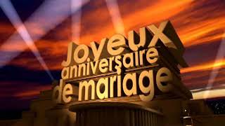 Joyeux anniversaire de mariage [upl. by Cuttie540]