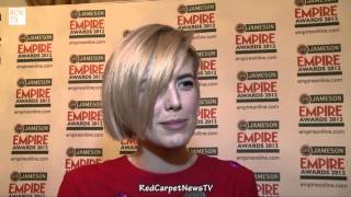 Agyness Deyn Interview  Pusher  Empire Awards 2012 [upl. by Marks]