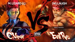 USFIV M Lizard vs Laugh  Arcade Stream Monthly July 4th 2015  Grand Finals [upl. by Airyt]