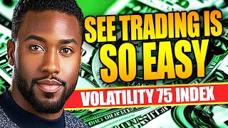 See how to trade Volatility 75 index  My vix 75 index trading strategy  FOREX TRADING STRATEGIES [upl. by Amahcen574]