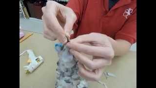 Crankin Out Crafts ep294 Birch Bark Tree Centerpiece [upl. by Amehsat]